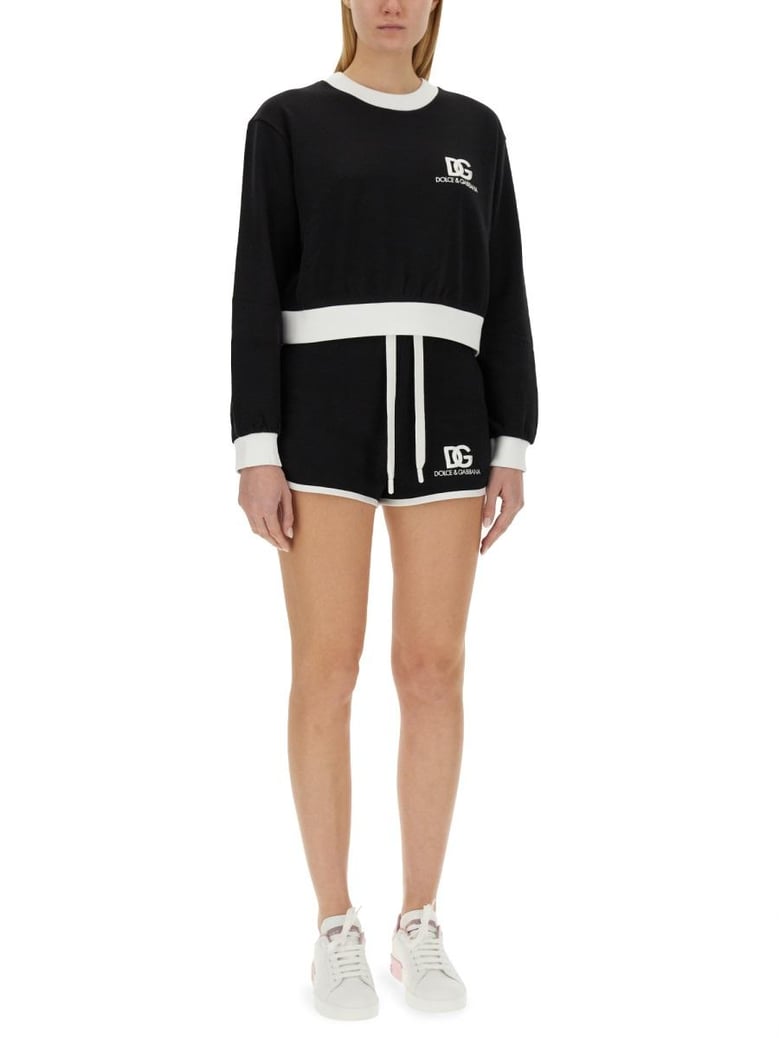 shorts with logo embroidery by Selfnex
