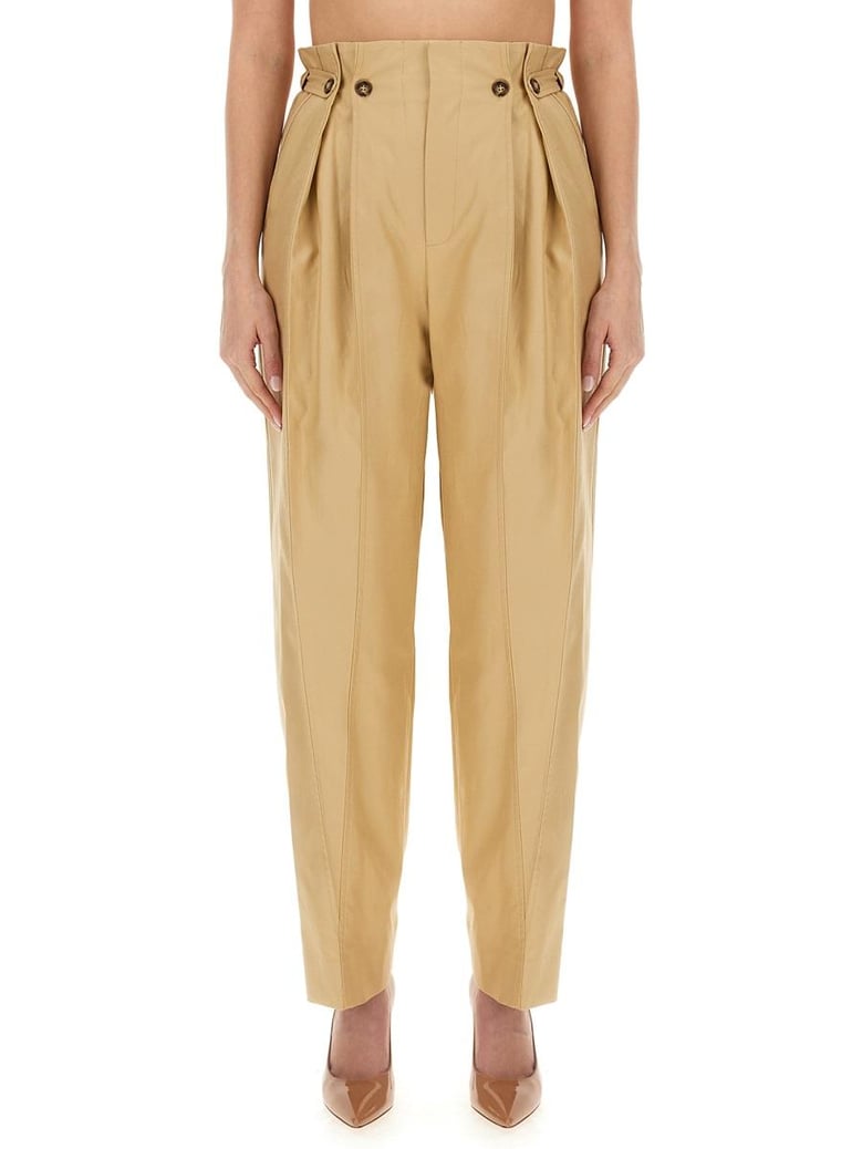 pants gathered waist by Selfnex