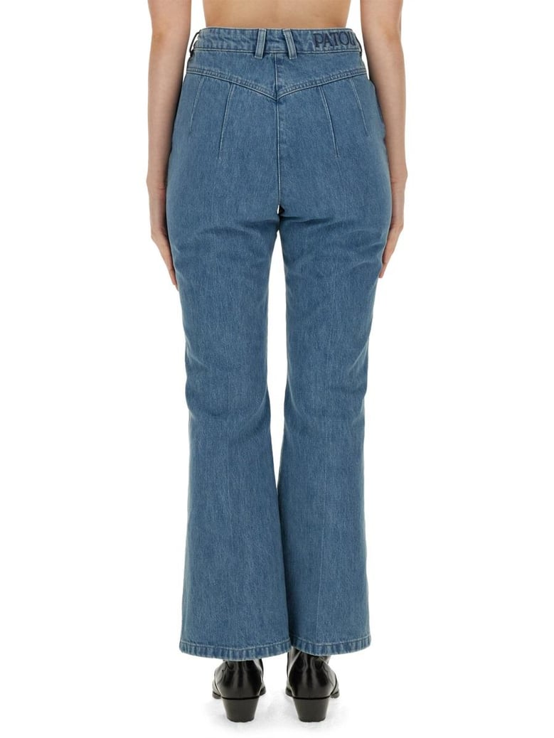 flare fit jeans by Selfnex