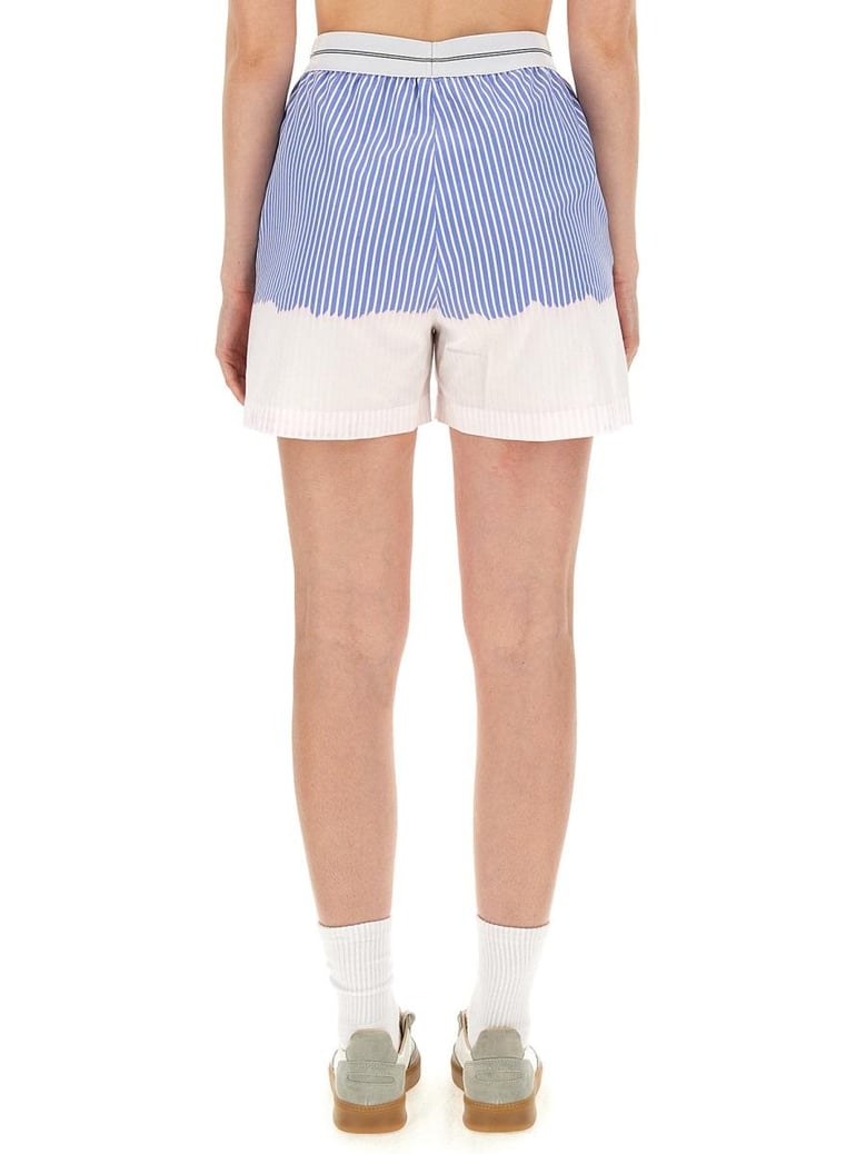 shorts with logo band by Selfnex