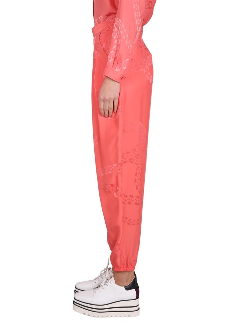 silk blend pants by Selfnex