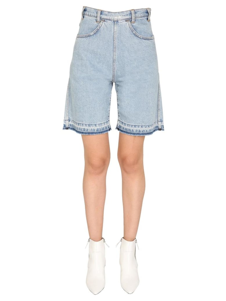 denim bermuda by Selfnex