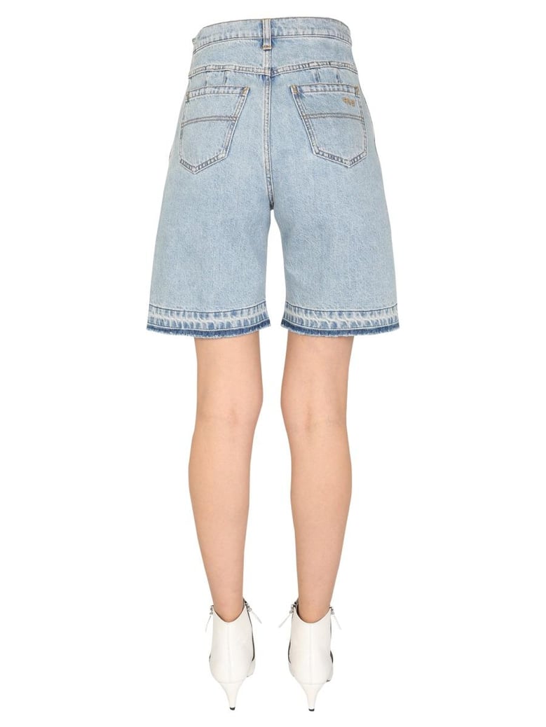 denim bermuda by Selfnex