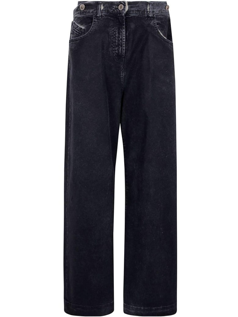 long pants navy blue by Selfnex