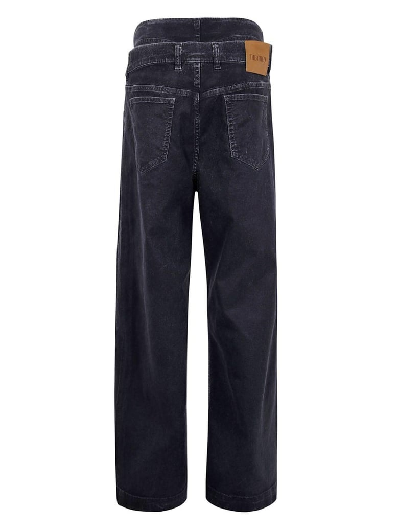 long pants navy blue by Selfnex