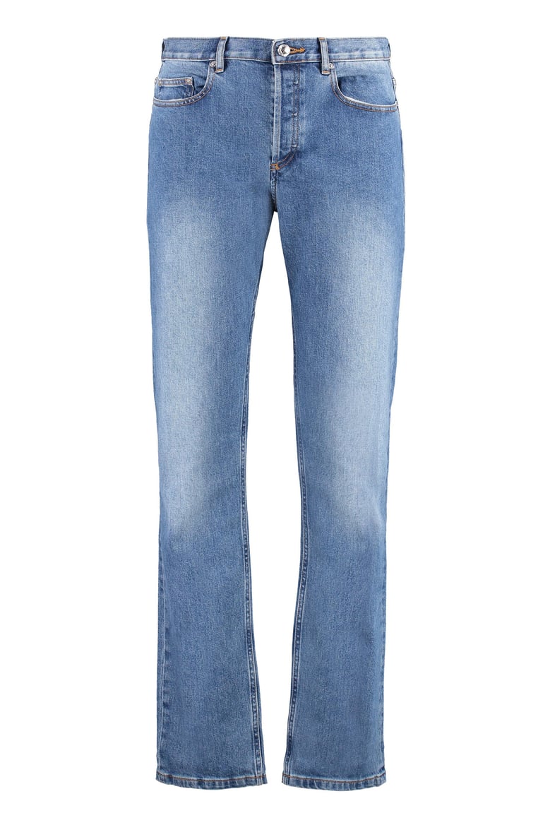 straight leg jeans by Selfnex