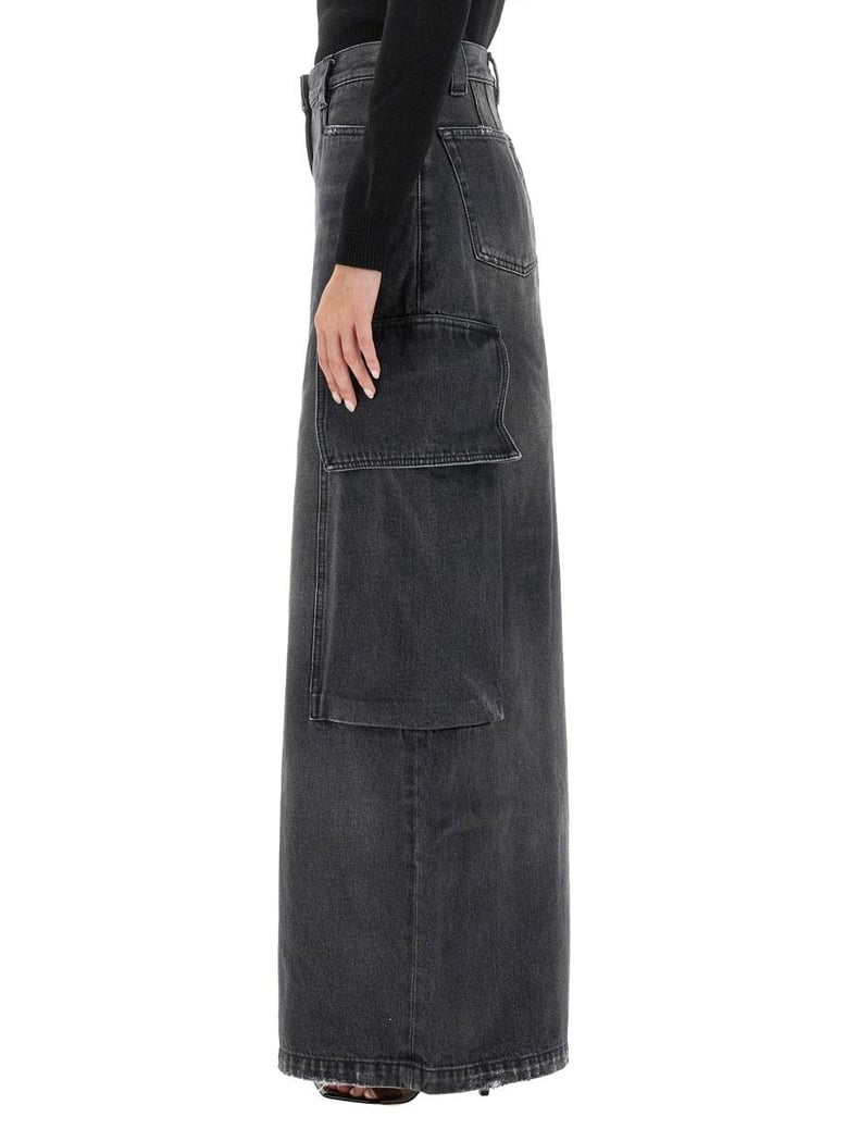 wide parachute jeans by Selfnex