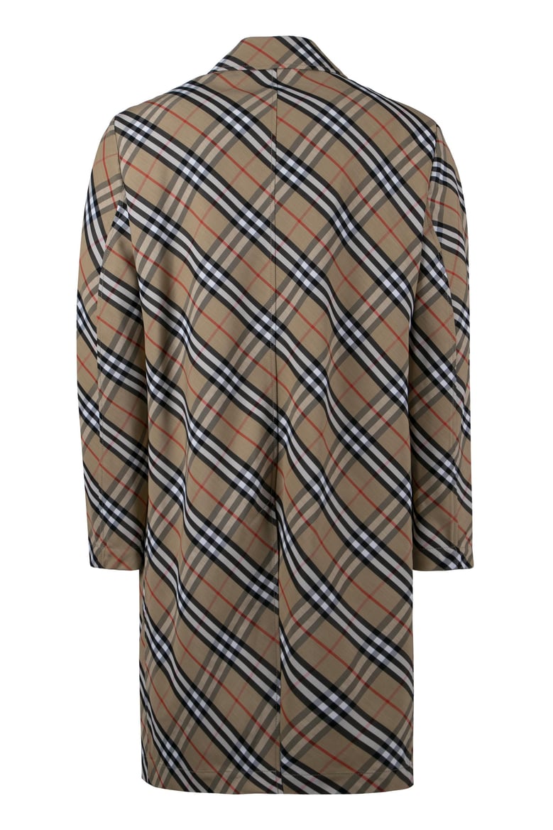 checked car coat by Selfnex