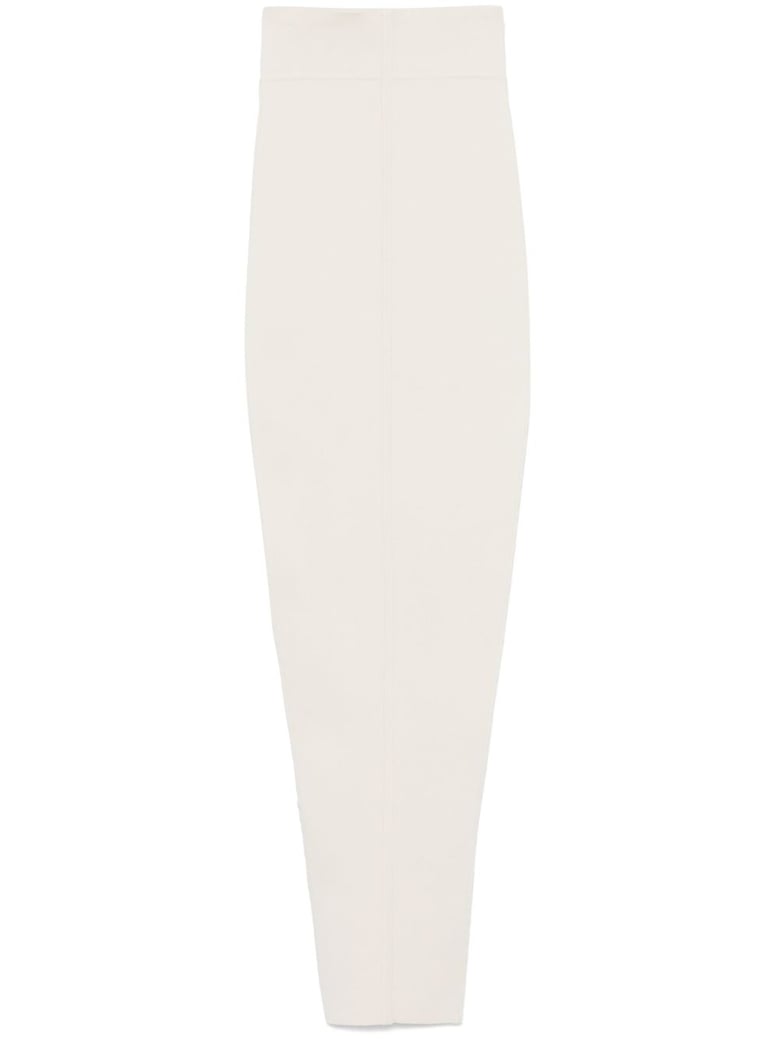 pillar long skirt by Selfnex