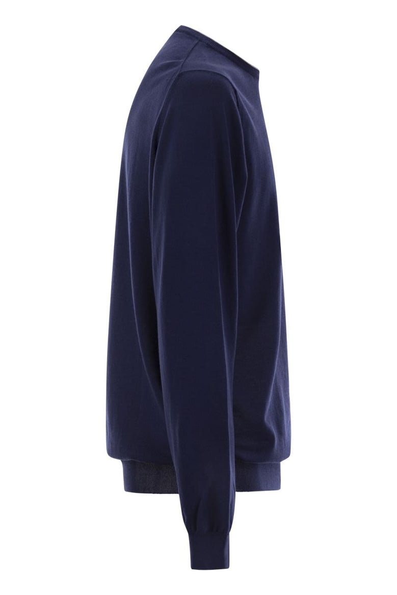 cotton crew-neck jumper by Selfnex