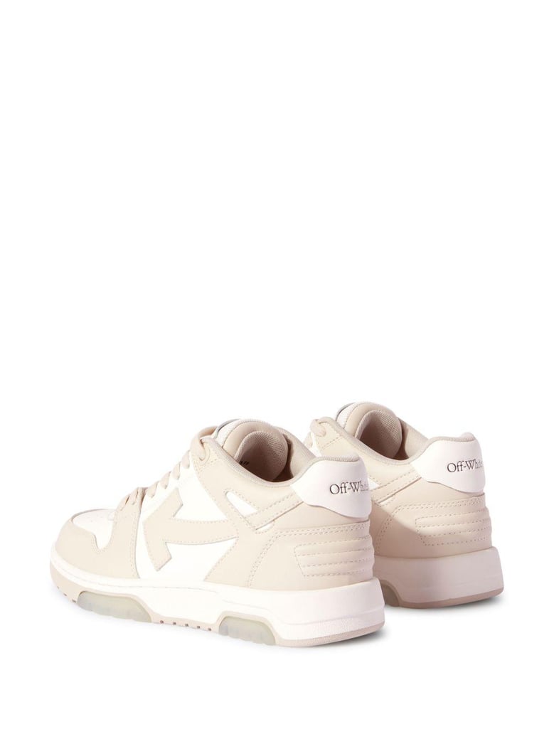 out of office leather sneakers by Selfnex