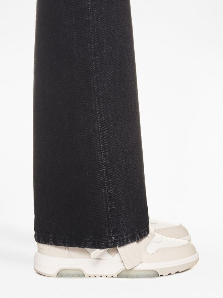 out of office leather sneakers by Selfnex