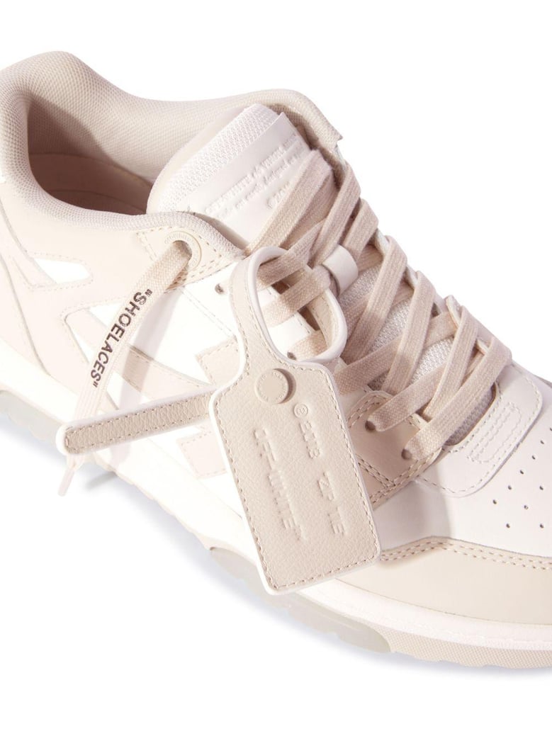 out of office leather sneakers by Selfnex