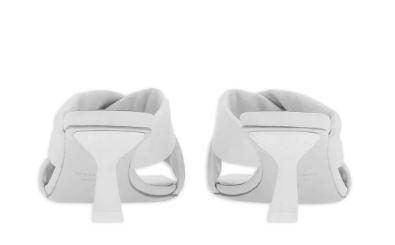 crossover-strap detail lambskin mules by Selfnex