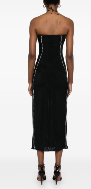 elegant stretch fabric dress by Selfnex