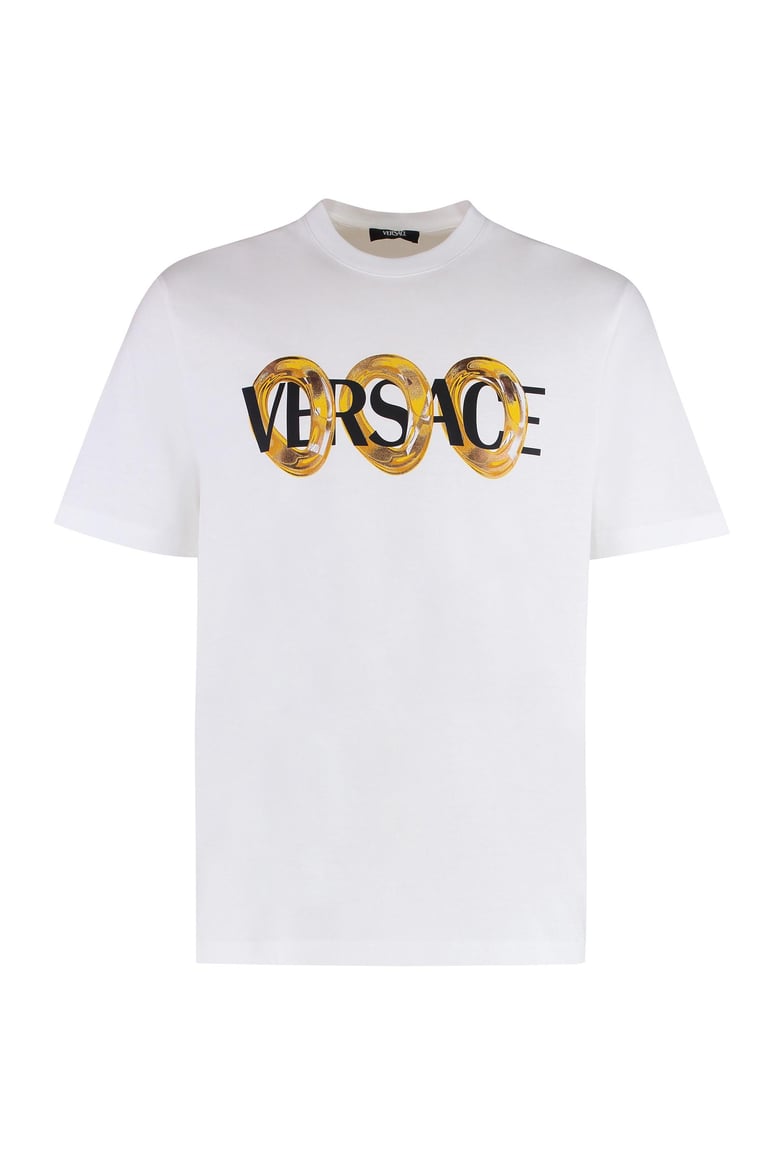 cotton crew-neck t-shirt by Selfnex