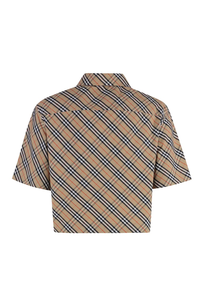 checked cotton shirt by Selfnex