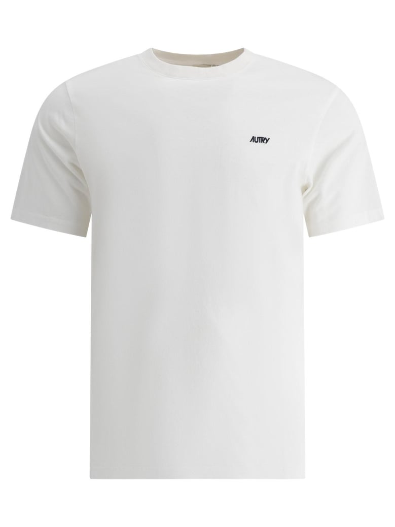 embroidered logo t shirt by Selfnex