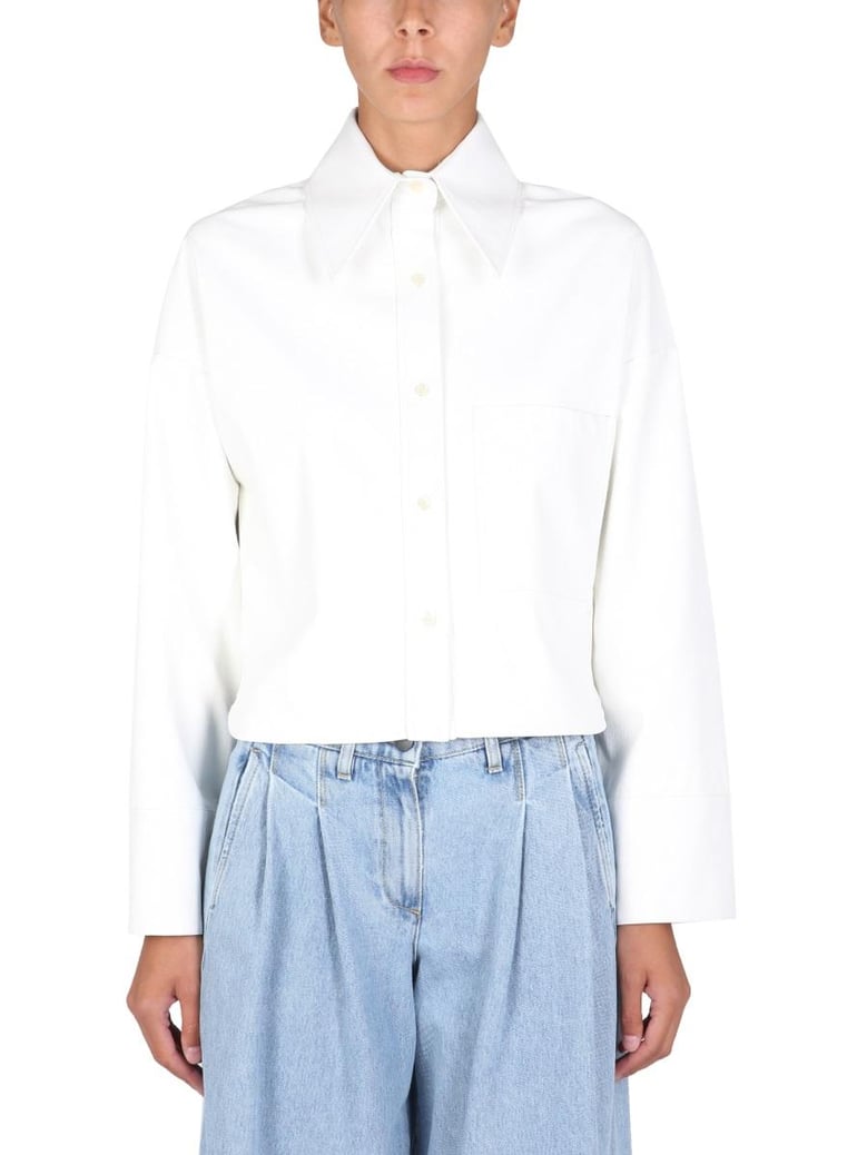 aly baby shirt jacket by Selfnex