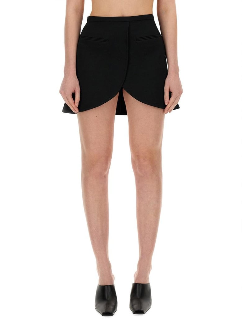 ellipse mini skirt by Selfnex