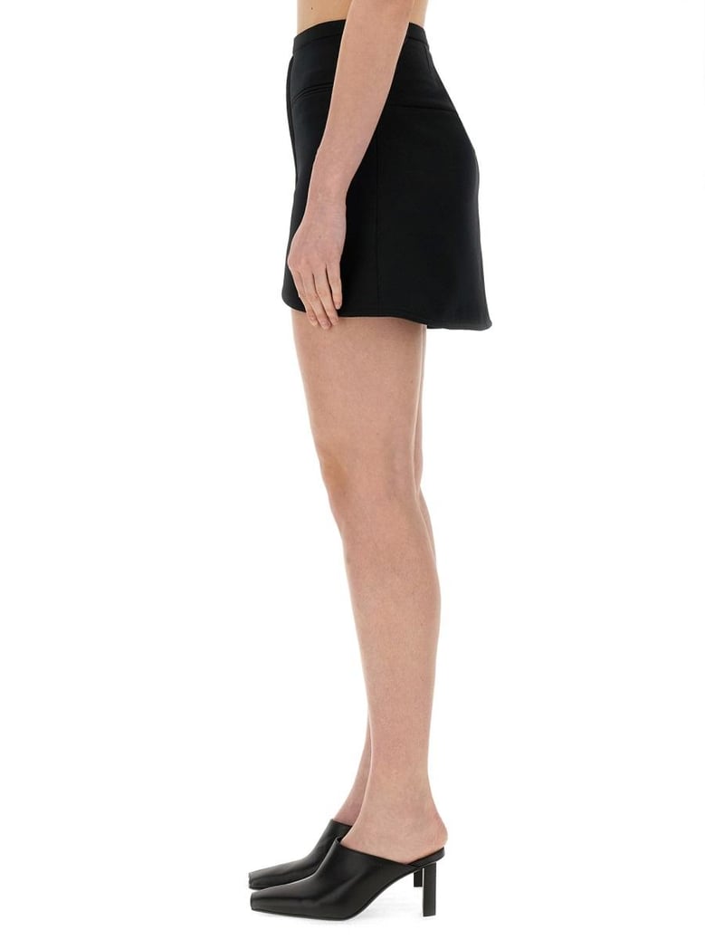 ellipse mini skirt by Selfnex