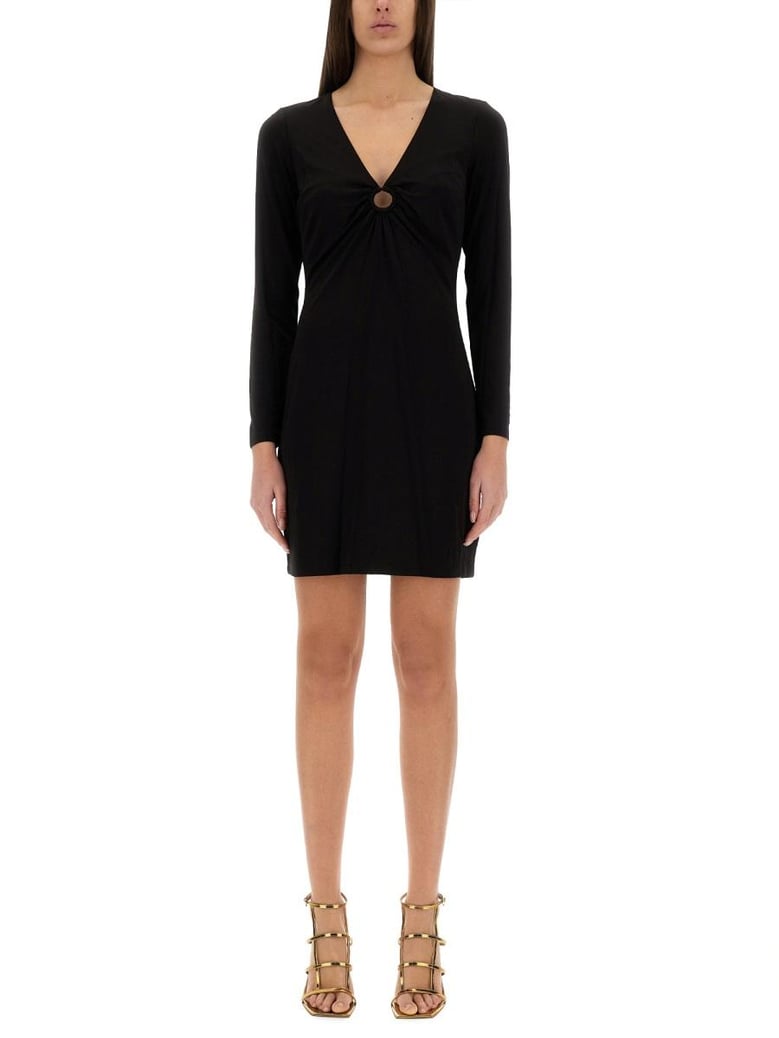 jersey dress with drop opening by Selfnex