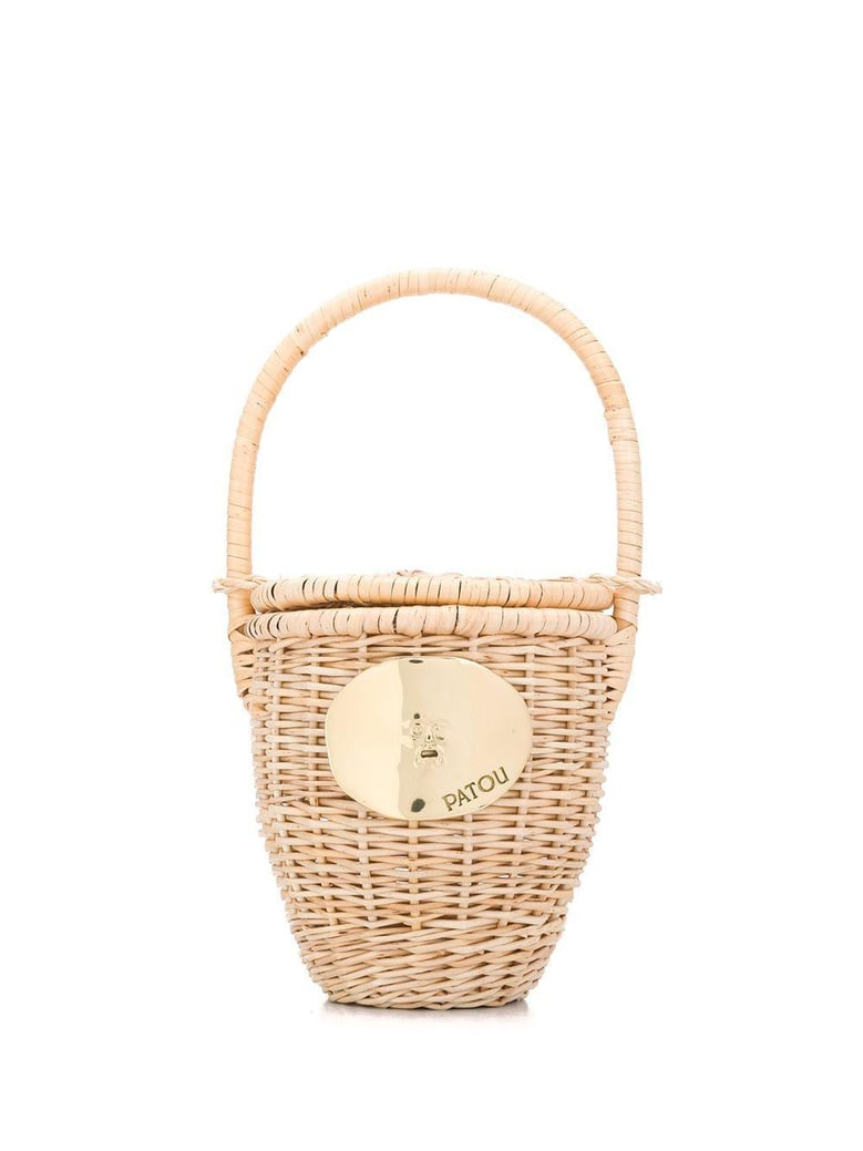 wicker bucket bag by Selfnex