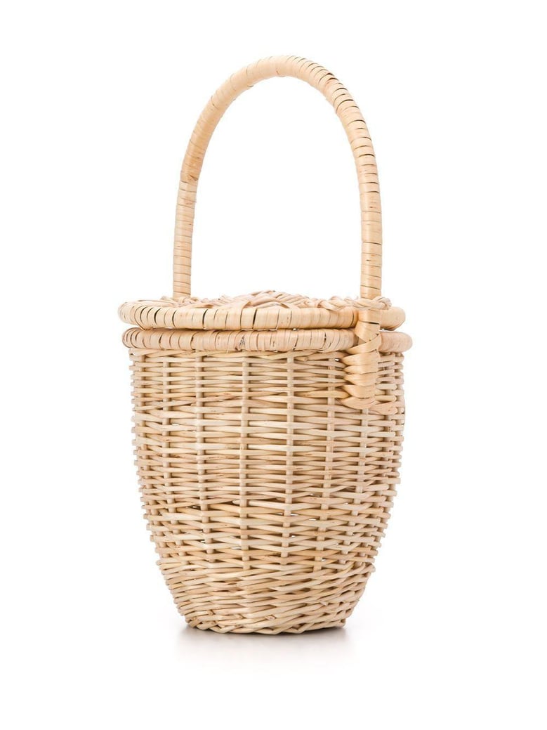 wicker bucket bag by Selfnex