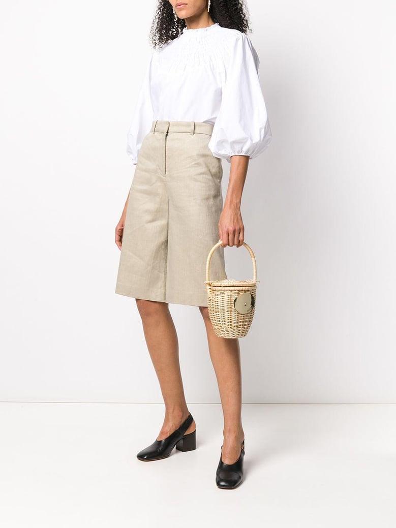 wicker bucket bag by Selfnex