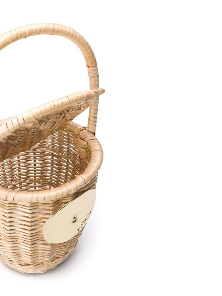 wicker bucket bag by Selfnex
