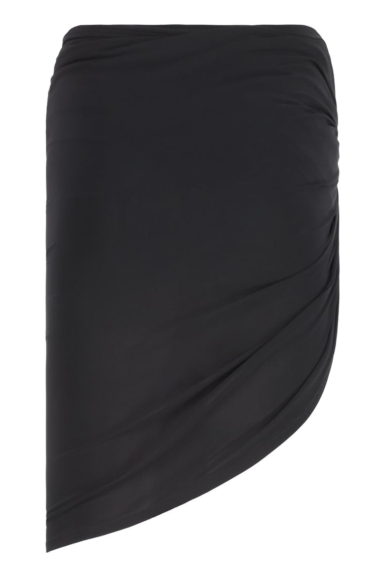 draped skirt by Selfnex