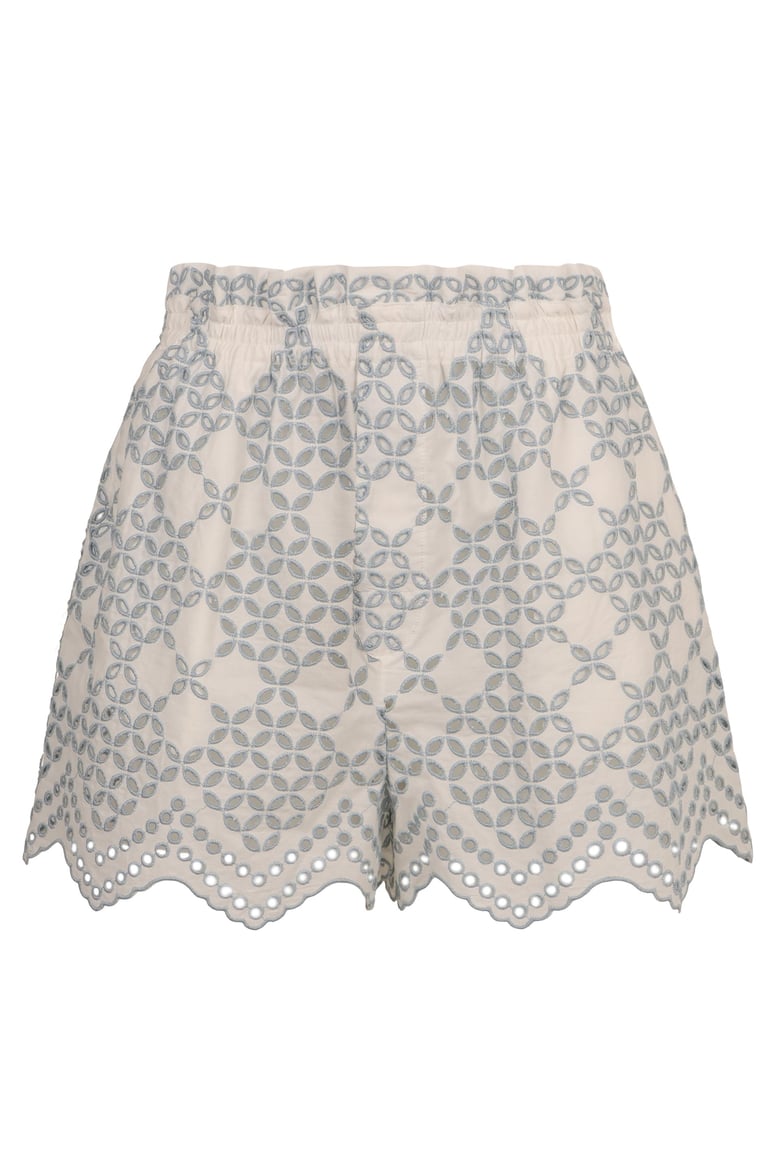 cotton blend shorts by Selfnex