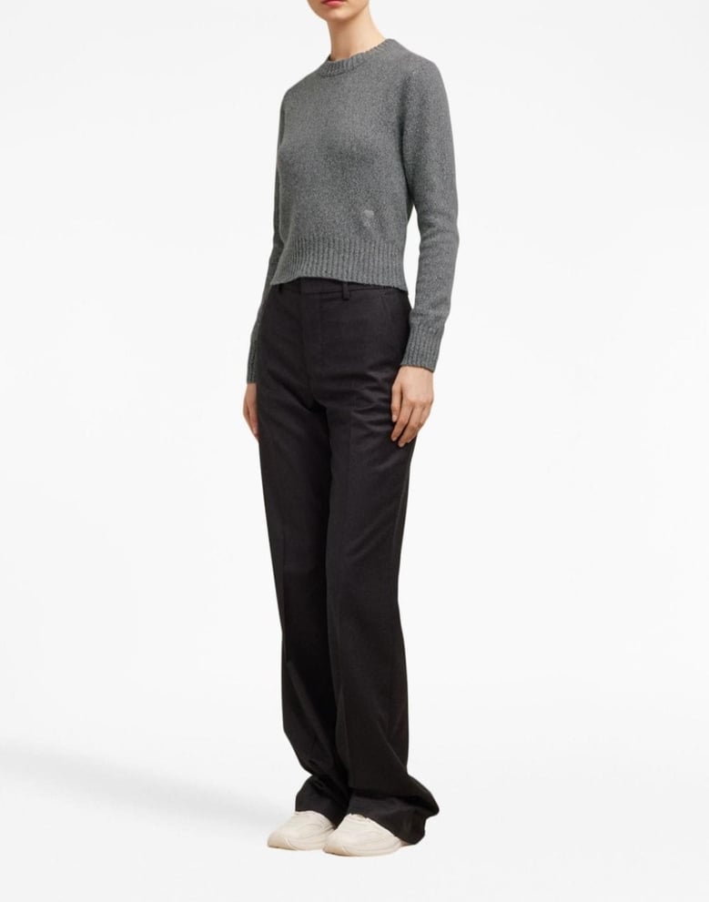 de coeur logo cashmere blend sweater by Selfnex