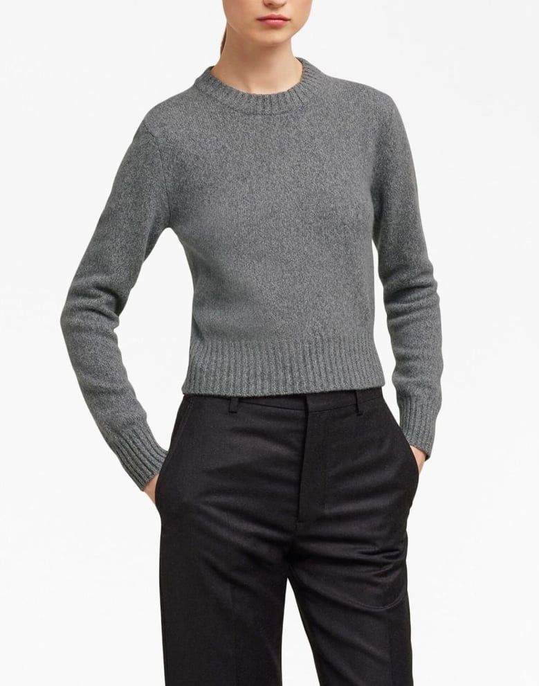 de coeur logo cashmere blend sweater by Selfnex