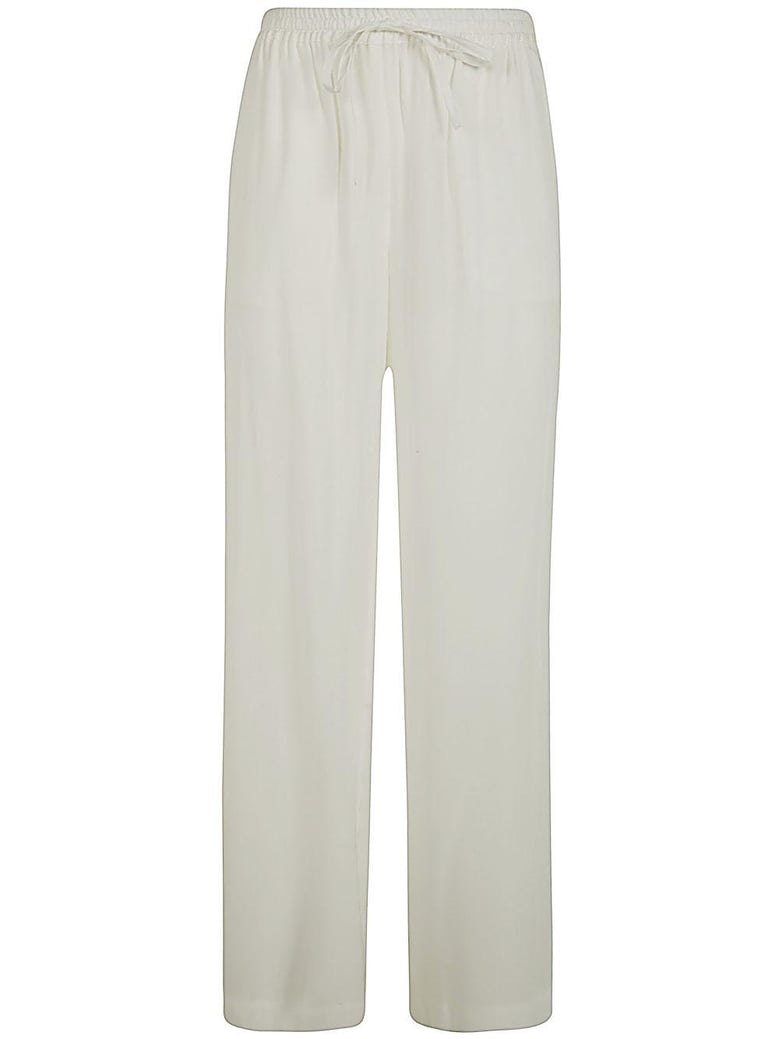 wide leg silk trouser by Selfnex