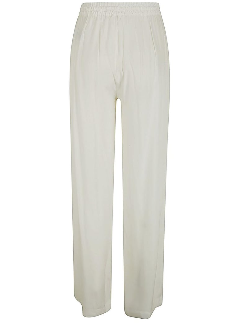 wide leg silk trouser by Selfnex