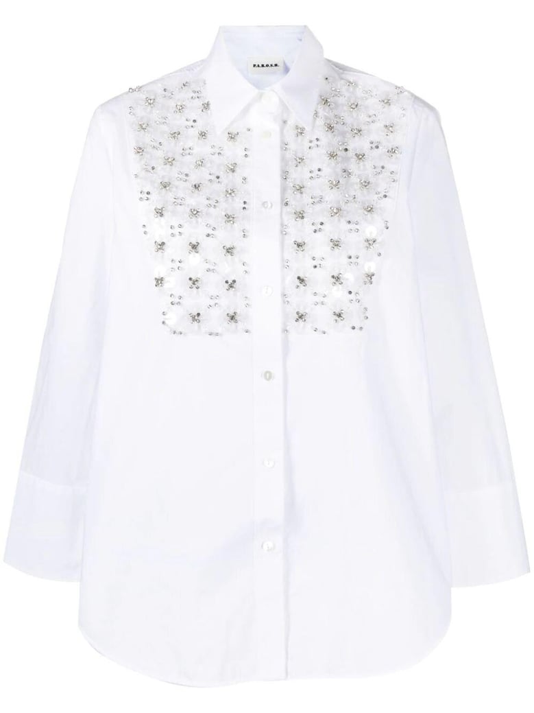 shirt with swarovsky by Selfnex