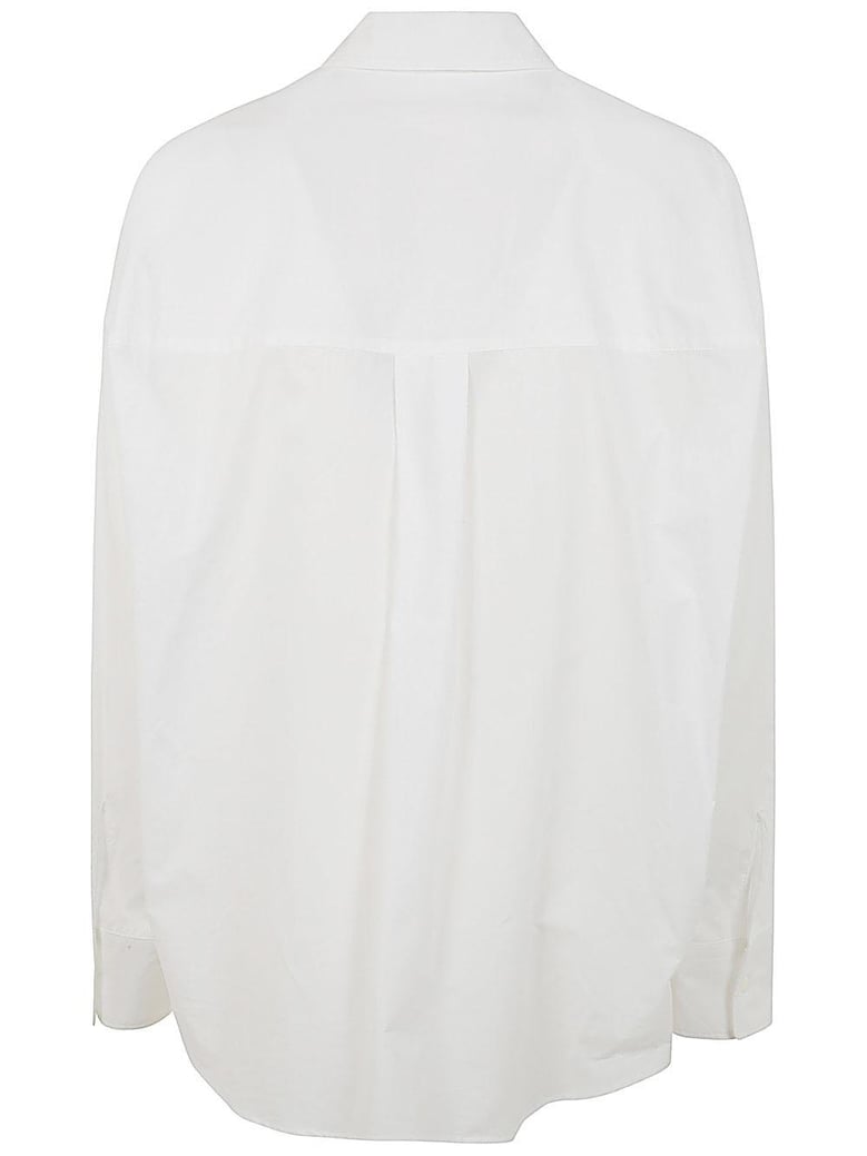 sequined plastron shirt by Selfnex