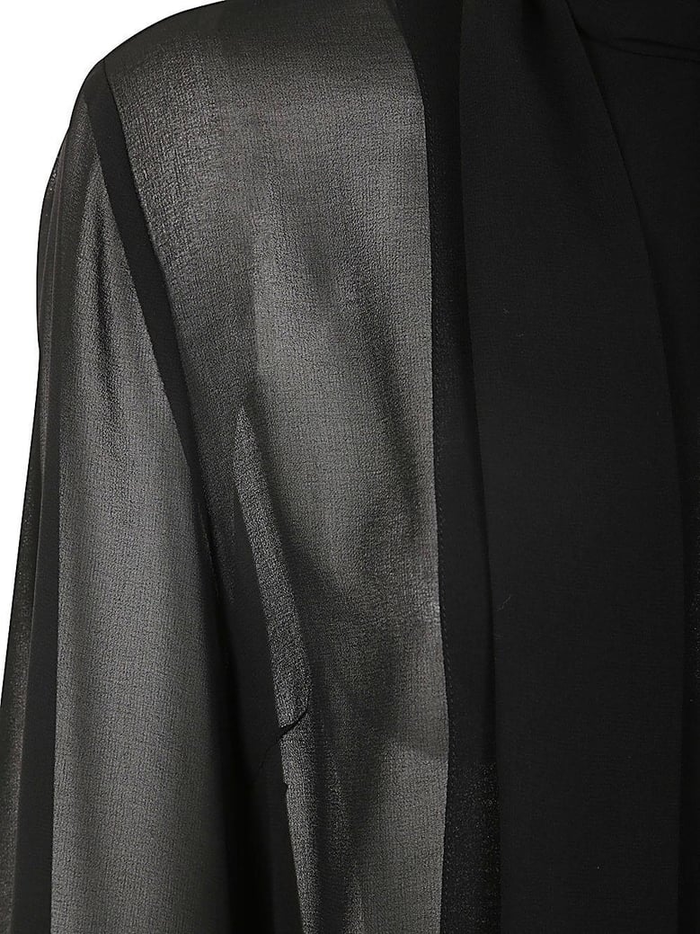 georgette blouson shirt by Selfnex