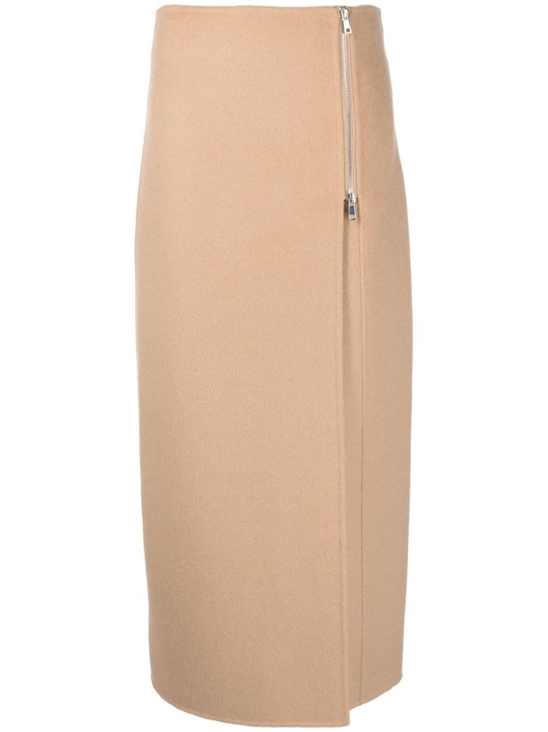 long skirt with zip by Selfnex