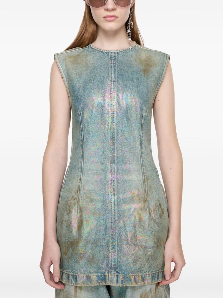 mini dress denim by Selfnex