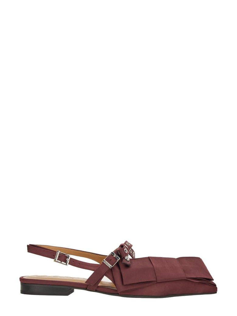 big bow ballerina flat shoes by Selfnex