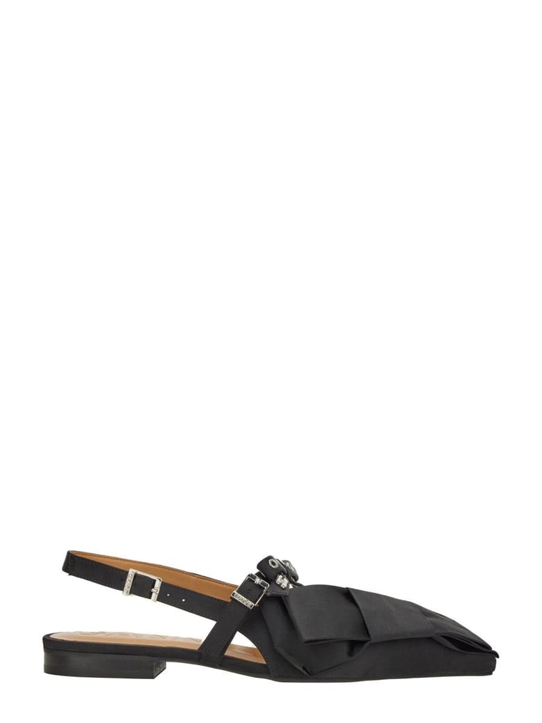 big bow ballerina flat shoes by Selfnex