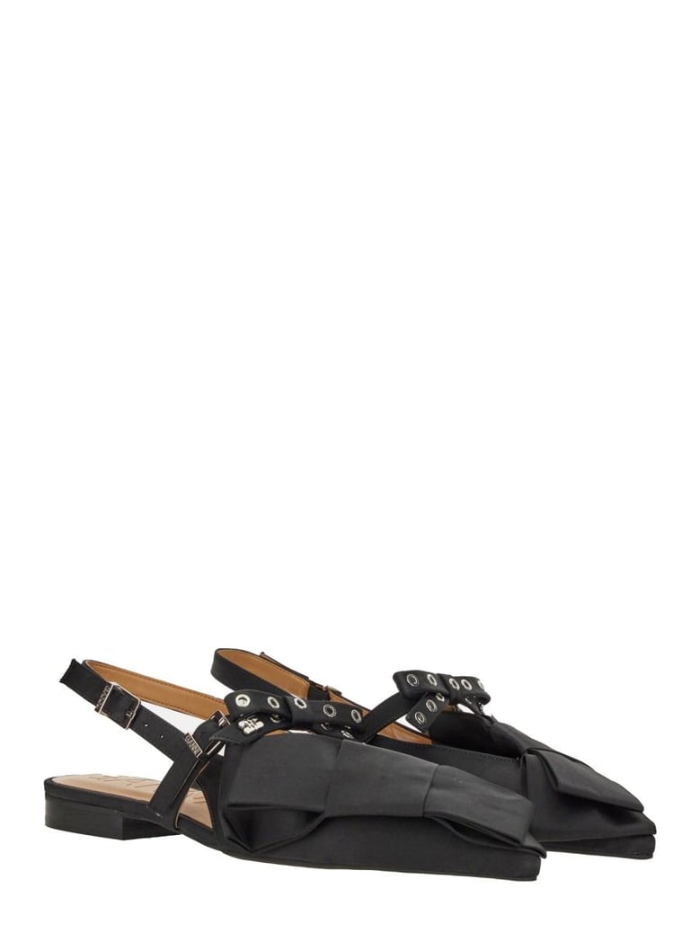 big bow ballerina flat shoes by Selfnex