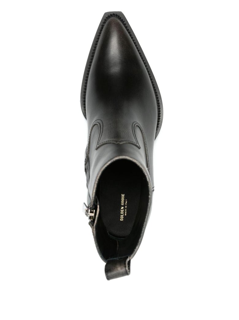 debbie leather boots by Selfnex