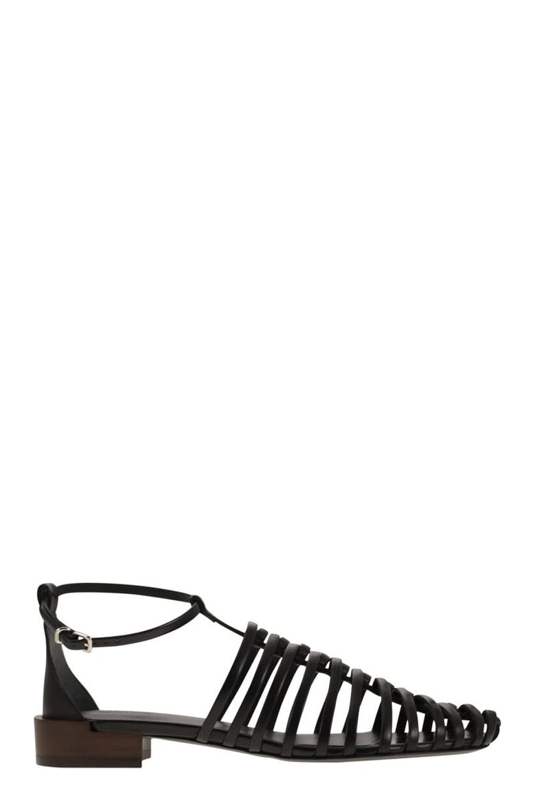 leather sandal by Selfnex