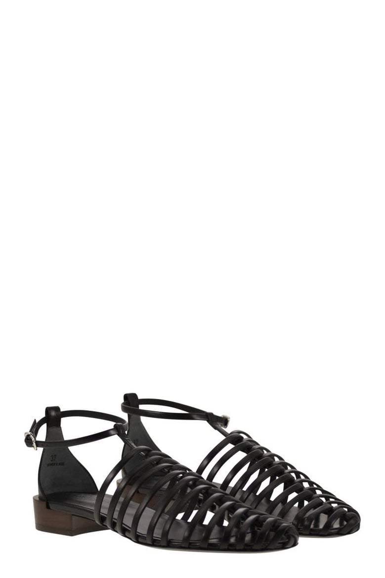 leather sandal by Selfnex