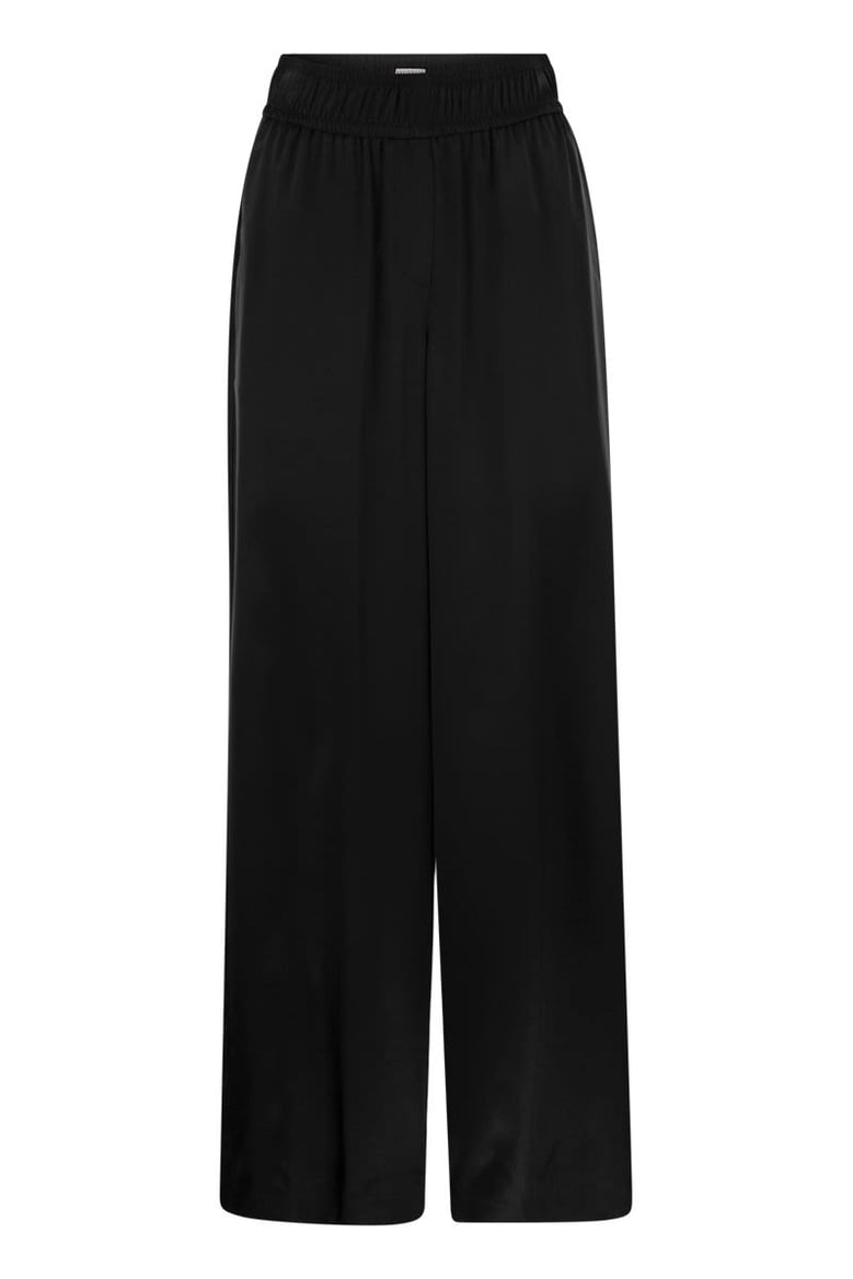 track trousers in stretch silk satin by Selfnex