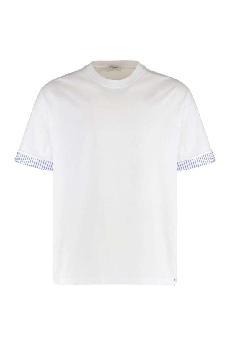 cotton crew-neck t-shirt by Selfnex