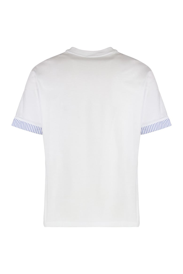cotton crew-neck t-shirt by Selfnex